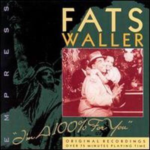 Fats Waller - Im a 100% for You  CD